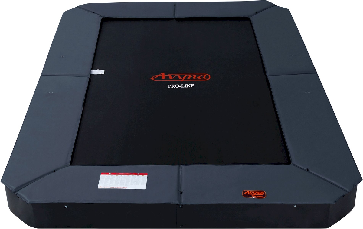Avyna Pro-Line Flatground trampoline - 380 x 255 cm - Grijs