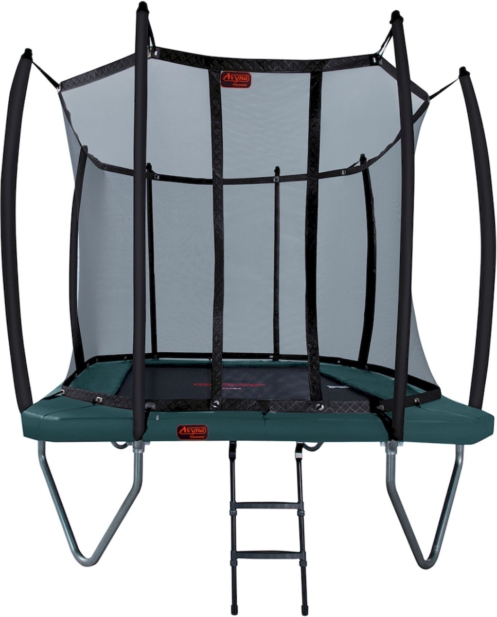 Avyna Pro-Line trampoline veiligheidsnet - 380 x 255 cm - Zwart