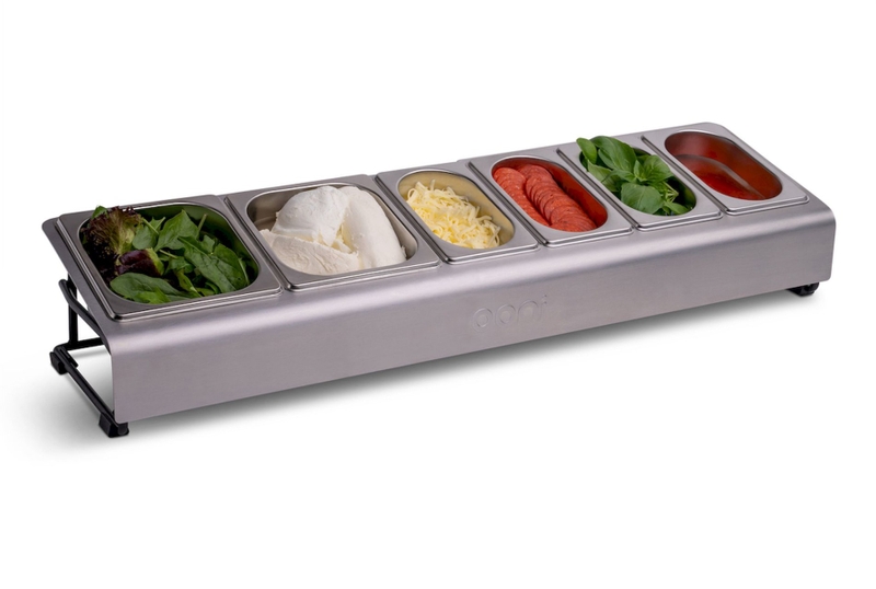 Ooni topping station - eten