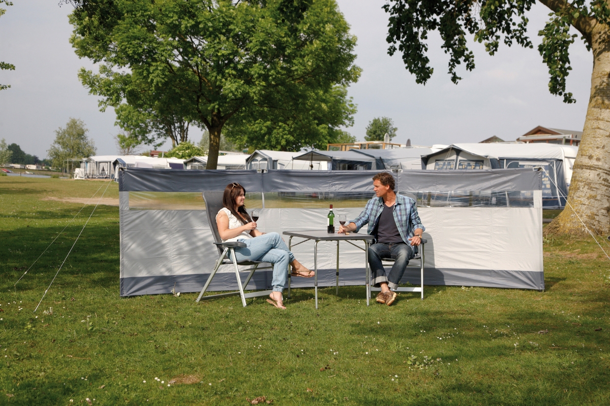 Bo-Camp Dennis windscherm - Grijs