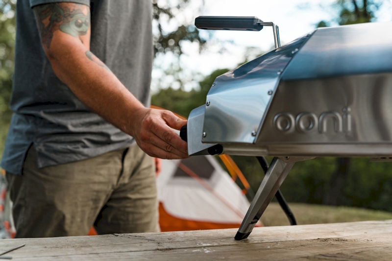 Ooni gasbrander voor Karu 12  - reguleren 