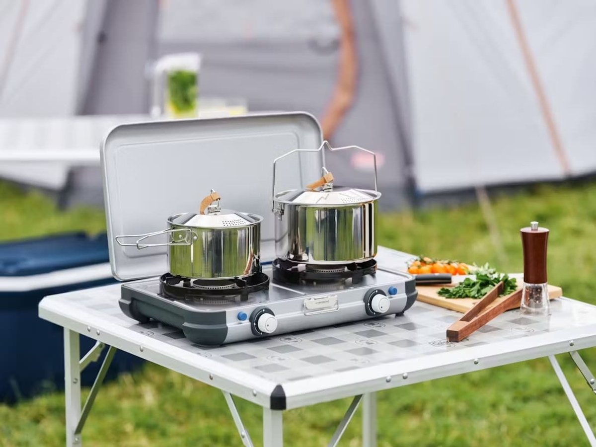 Campingaz Kitchen Grill and Go CV - 2-pits kooktoestel