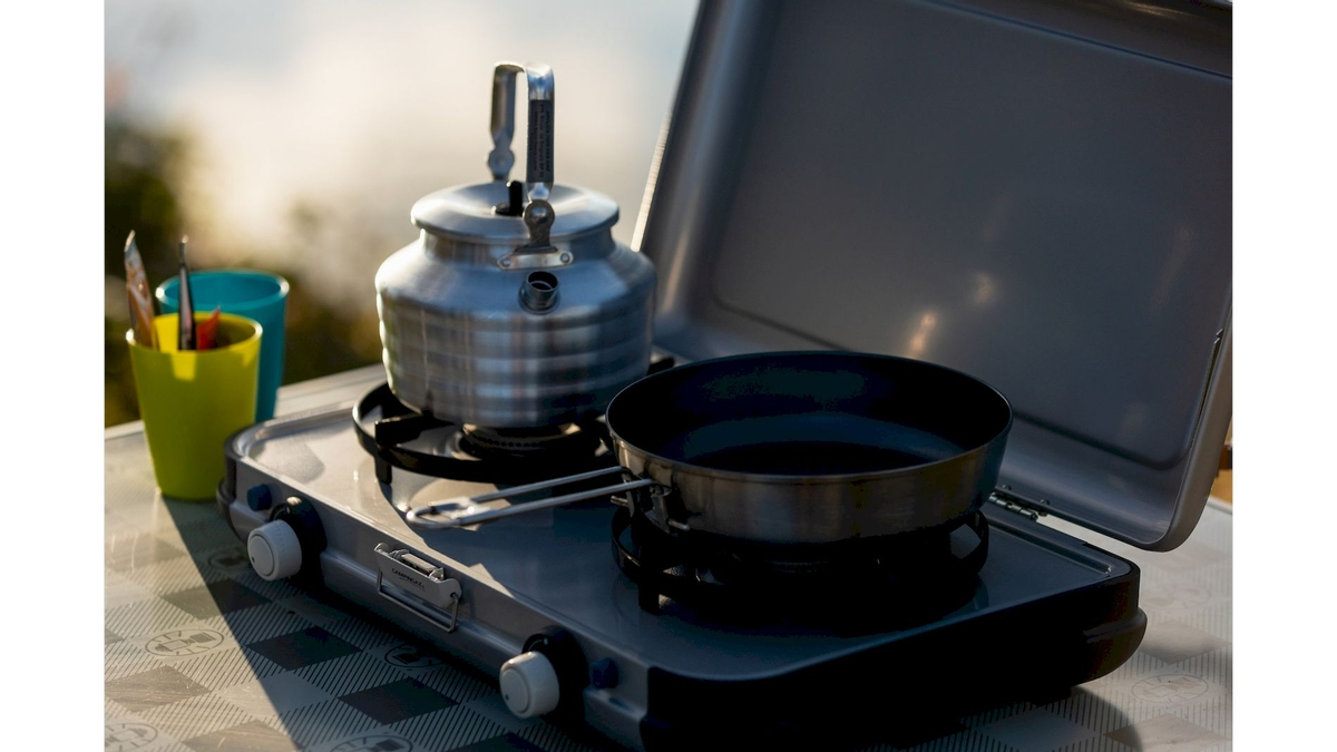 Campingaz Kitchen Grill and Go 2-pits kooktoestel
