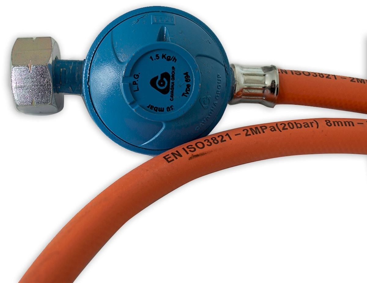 Tubo Di Prolunga Gas Per Barbecue NomadiQ - 150cm Per Bombole Grandi - Foto 13