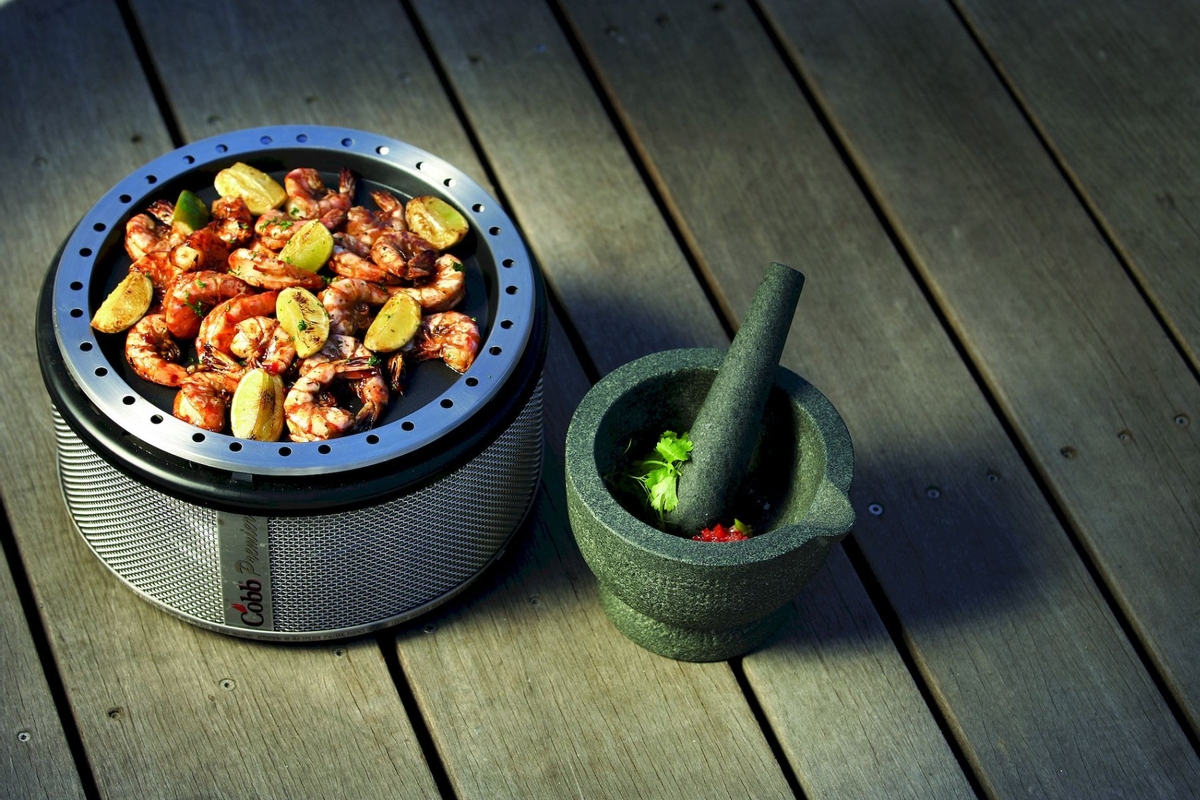 Cobb Premier houtskoolbarbecue - Grijs