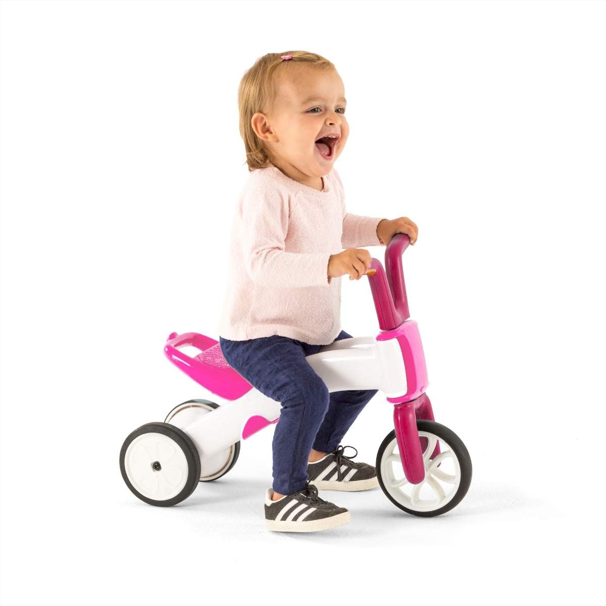 Chillafish Bunzi loopfiets - Roze - sfeerfoto