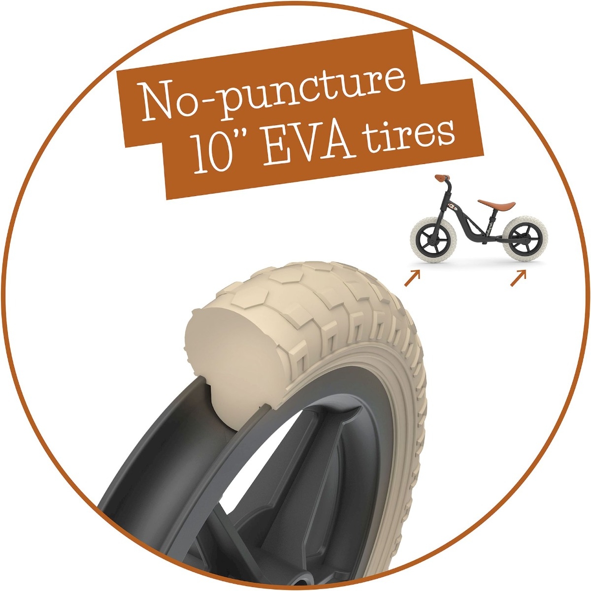 Chillafish Charlie loopfiets - Zwart - wielen