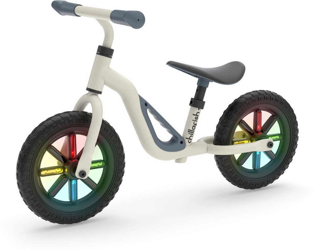 Chillafish Charlie Glow loopfiets - Beige - voorkant
