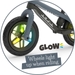 Chillafish BMXie GLOW loopfiets - Zwart - wielen