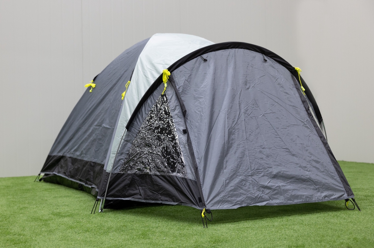 Kampa Brighton Grey 3 tunneltent - 3 persoons
3/4 aanzicht