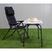 Dometic TPV 80 campingtafel - 80 x 60 cm
zijaanzicht met stoel
