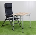 Dometic Zero Light Oak Medium campingtafel - 80 x 60 cm
3/4 aanzicht met stoel