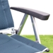 Dometic Quattro Milano Chair Ocean detail leuning 