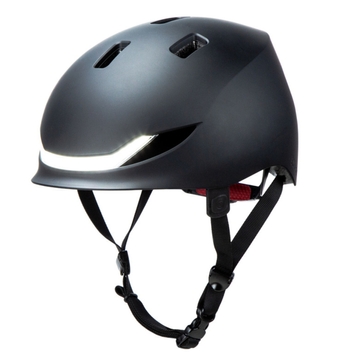 Toppy Lumos Street e-bike helm - Zwart - Onesize aanbieding
