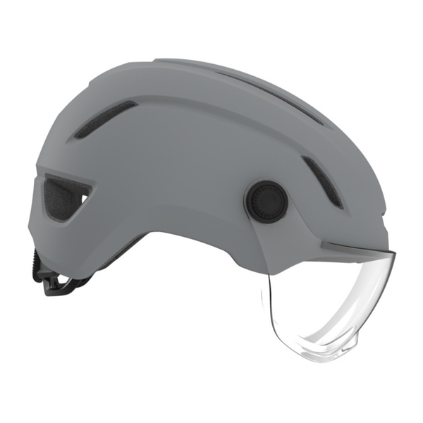 Giro Evoke Led MIPS e-bike helm - Mat Grijs