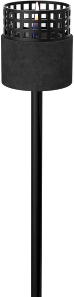 Tenderflame Signal Hill 12 tafelhaard met paal - Zwart