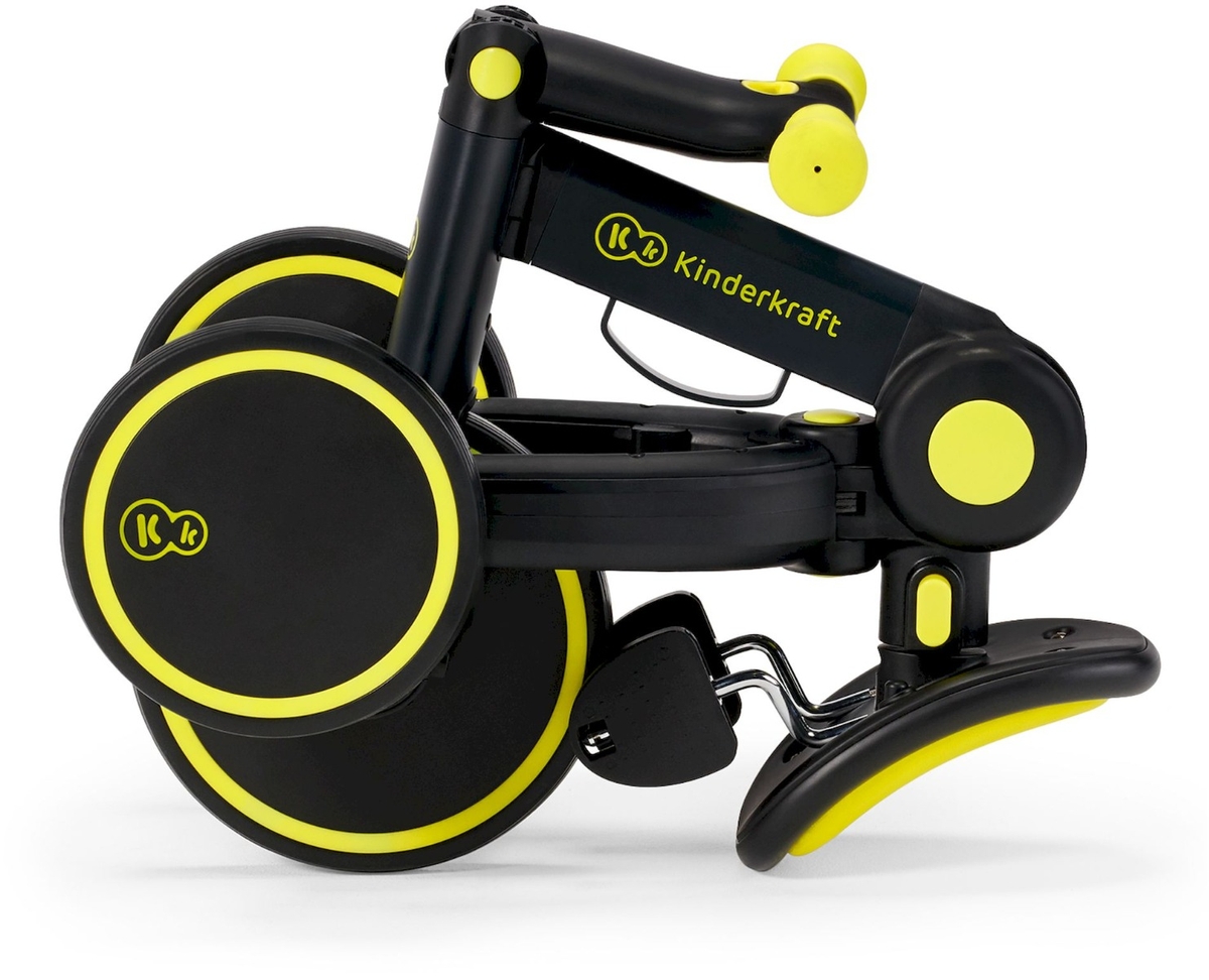 Kinderkraft 4Trike driewieler loopfiets - Zwart