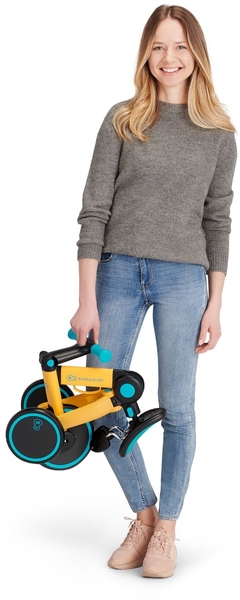 Kinderkraft 4Trike driewieler loopfiets - Zwart