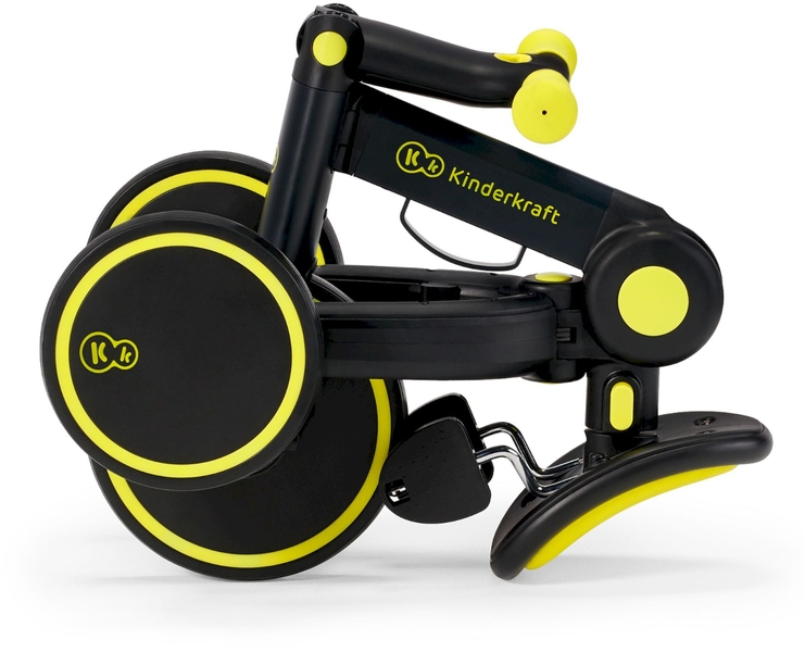 Kinderkraft 4Trike driewieler loopfiets - Zwart