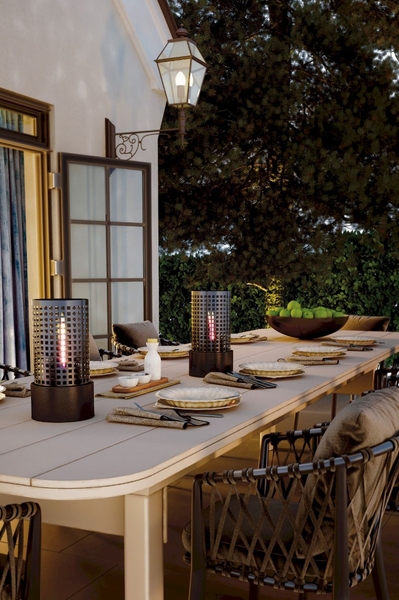 Tenderflame Camps Bay tafelhaard - Zwart in gebruik