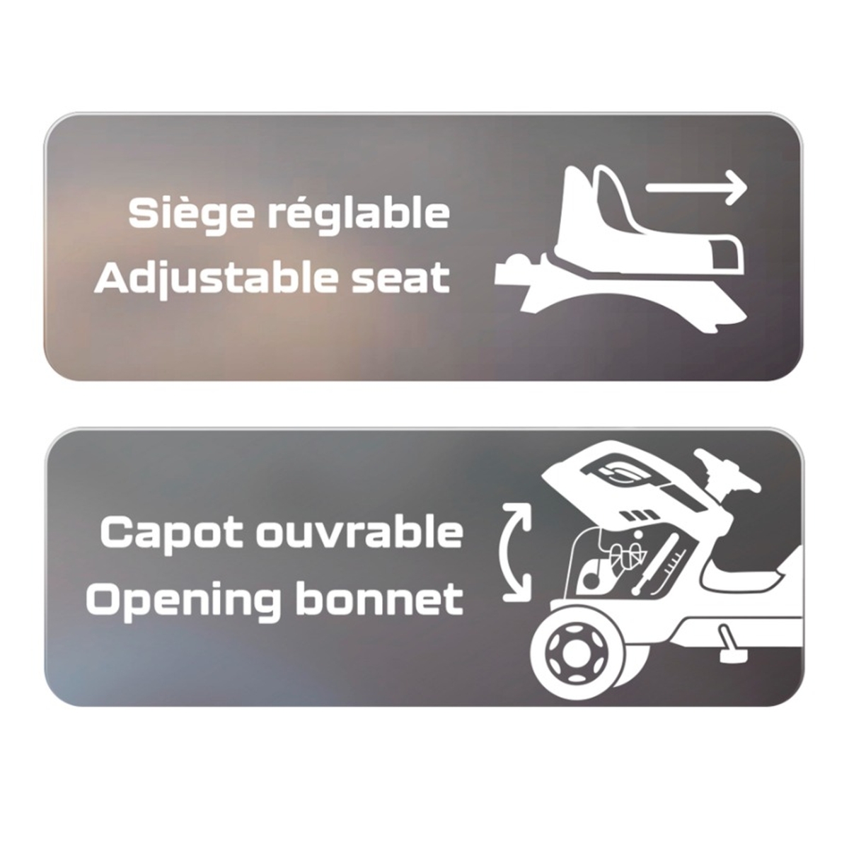 Smoby Farmer XL traptrekker met trailer - Groen