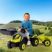 Smoby Farmer Max traptrekker met trailer - Groen