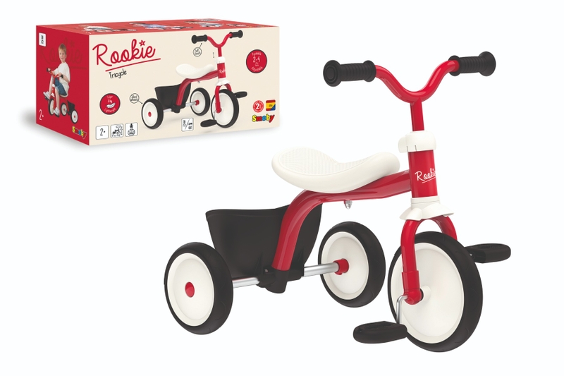 Smoby Rookie Trike driewieler loopfiets - Rood