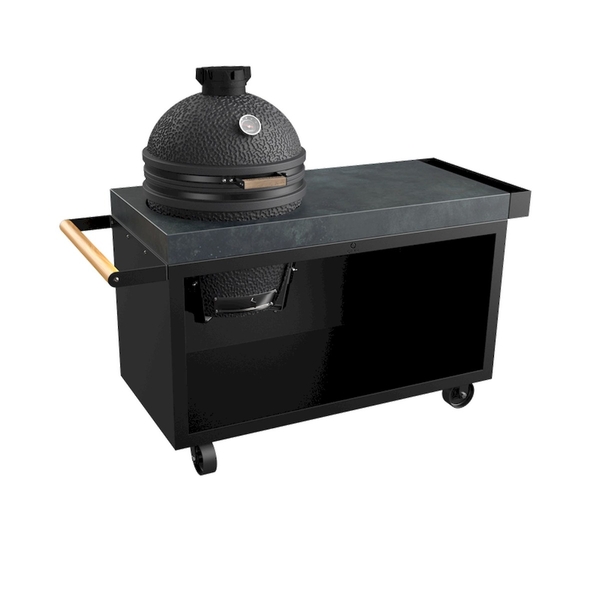 OFYR Kamado Black 135 PRO Concrete barbecue tafel
