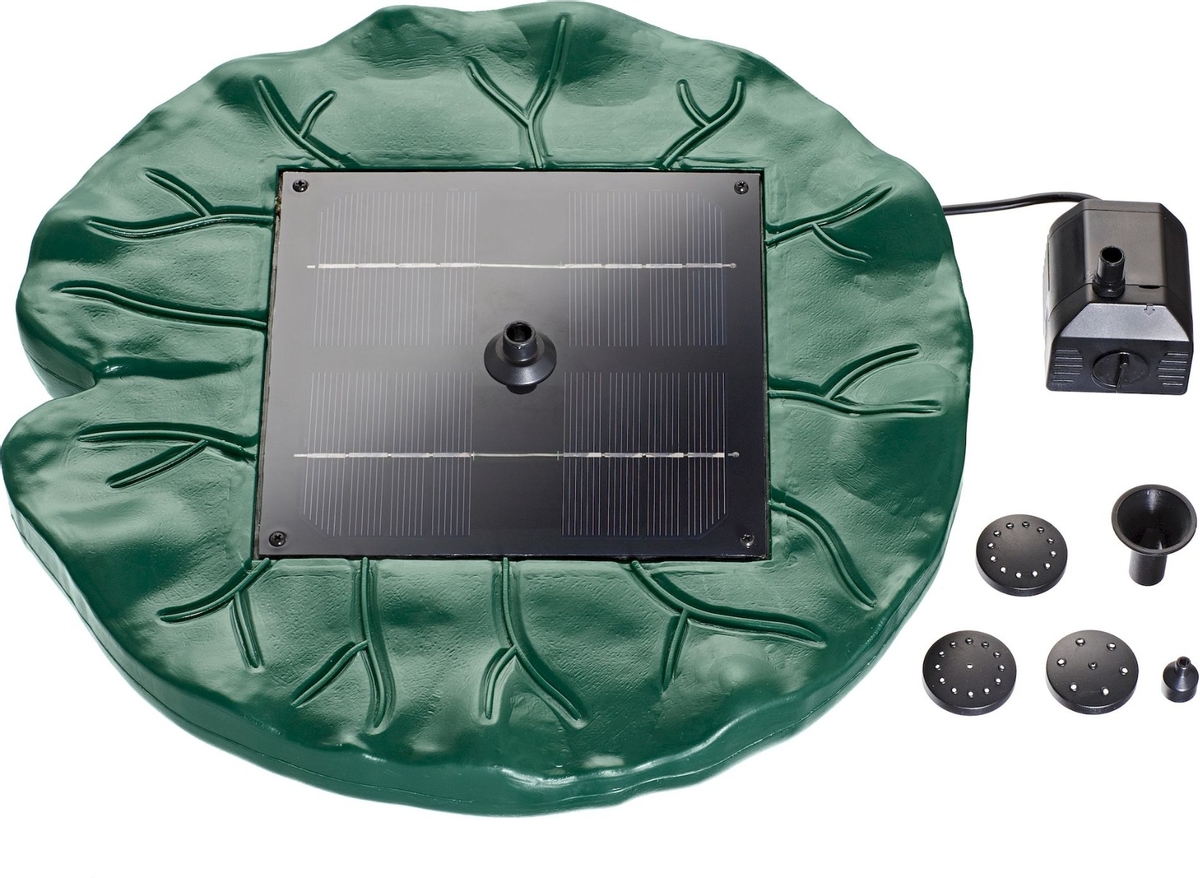 Pontec PondoSolar Lily Island solar fonteinpomp