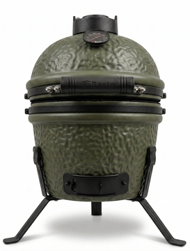 BASTE kamado BBQ mini - 13 inch - Olijfgroen