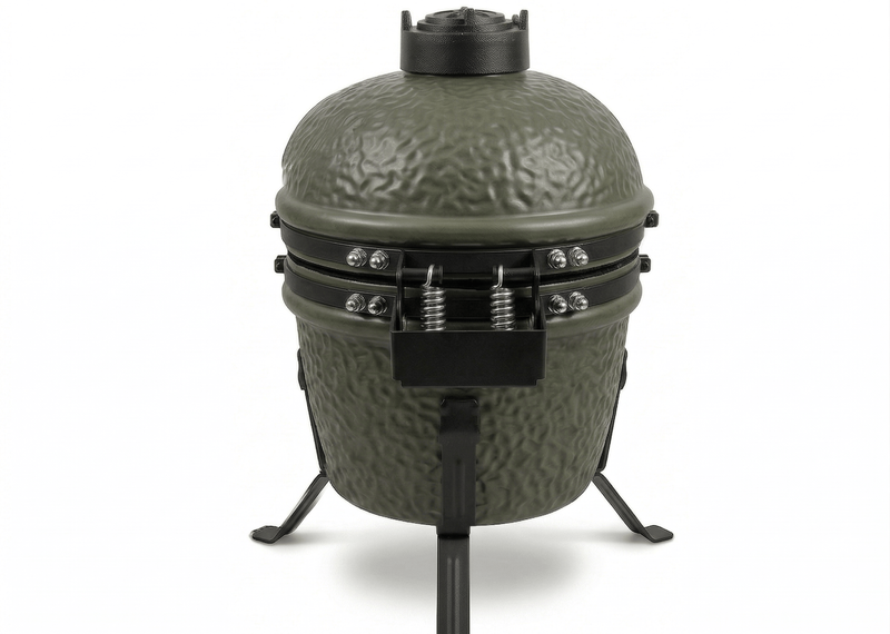 BASTE kamado BBQ mini - 13 inch - Olijfgroen