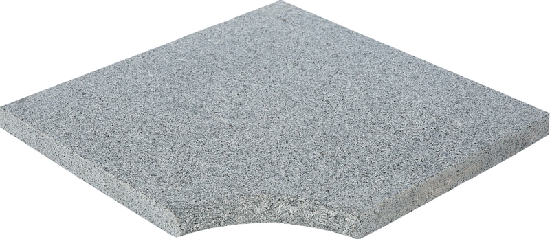 Scandi Roc Kiruna randtegel - Mountain Grey - Hoek Radius