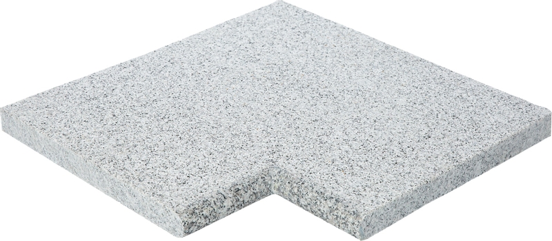 Scandi Roc Kiruna randtegel - Baltic Light Grey - Hoek