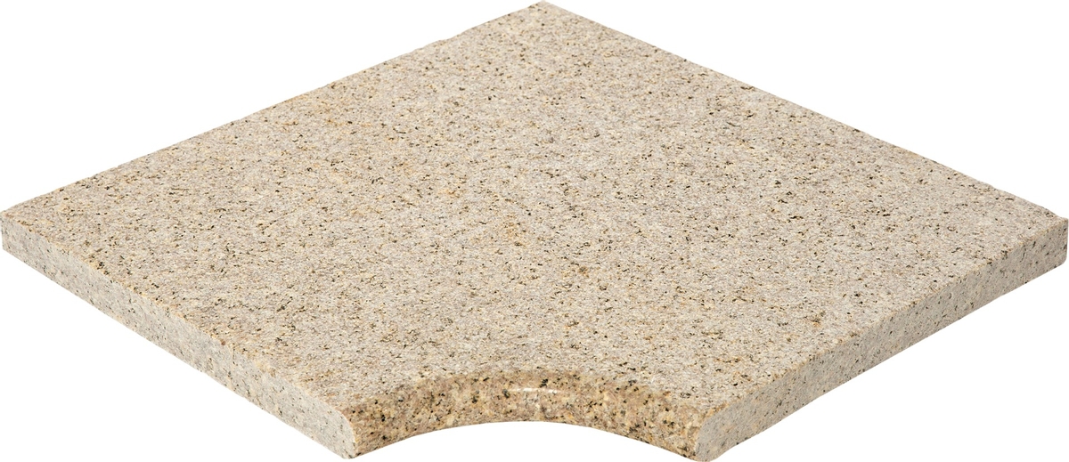 Scandi Roc Kiruna randtegel - Soft Sand - Hoek Radius