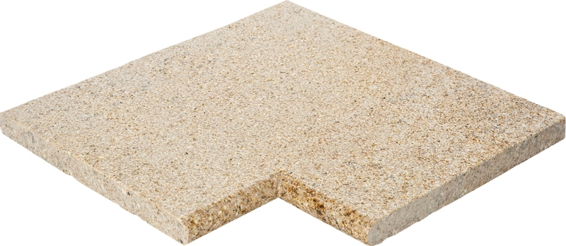 Scandi Roc Kiruna randtegel - Soft Sand - Hoek