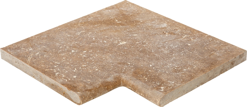 Scandi Roc Kiruna randtegel - Golden Brown - Hoek