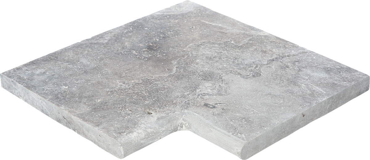 Scandi Roc Kiruna randtegel - Shadow Grey - Hoek