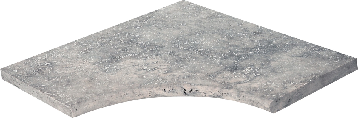 Scandi Roc Kiruna randtegel - Shadow Grey - Hoek Radius 30