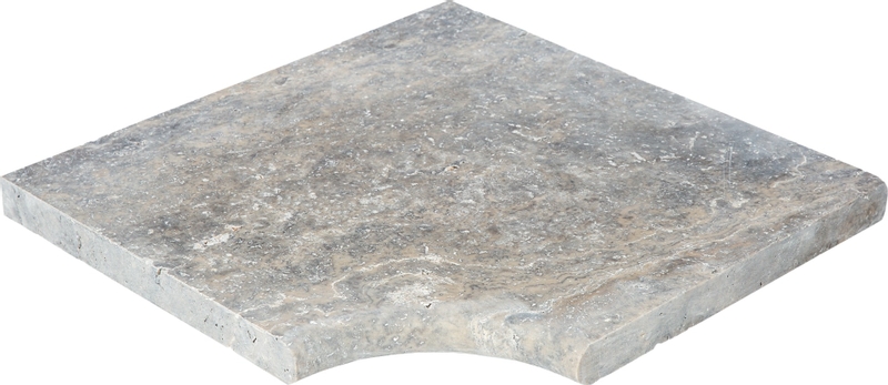 Scandi Roc Kiruna randtegel - Shadow Grey - Hoek Radius