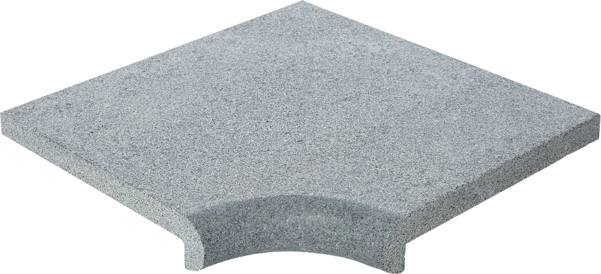 Scandi Roc Napoli randtegel - Mountain Grey - Hoek Radius