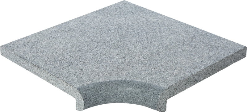 Scandi Roc Napoli randtegel - Mountain Grey - Hoek Radius