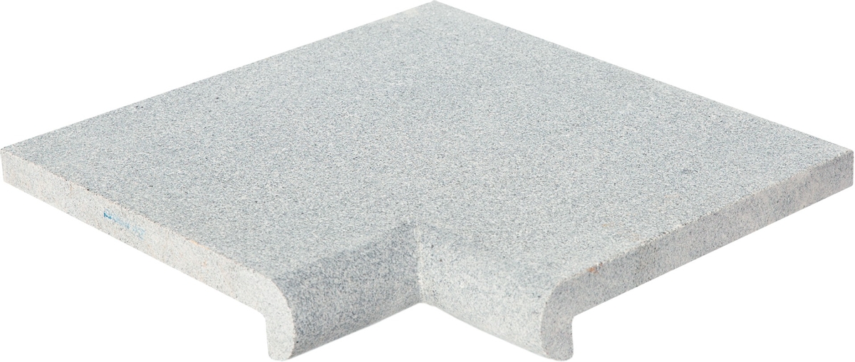 Scandi Roc Napoli randtegel - Diamond Grey - Hoek