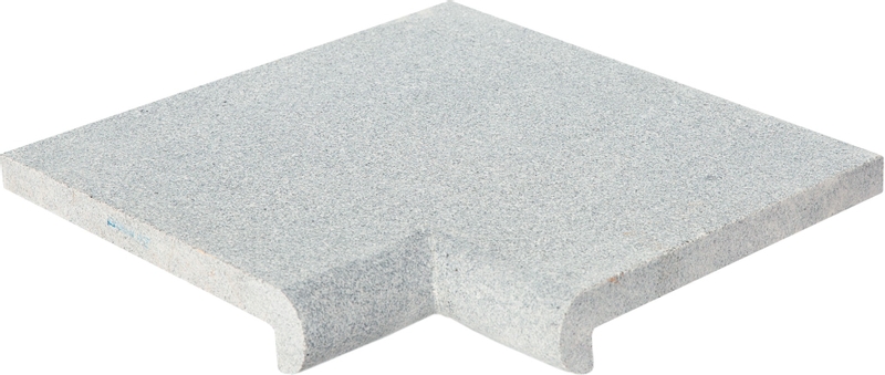 Scandi Roc Napoli randtegel - Diamond Grey - Hoek