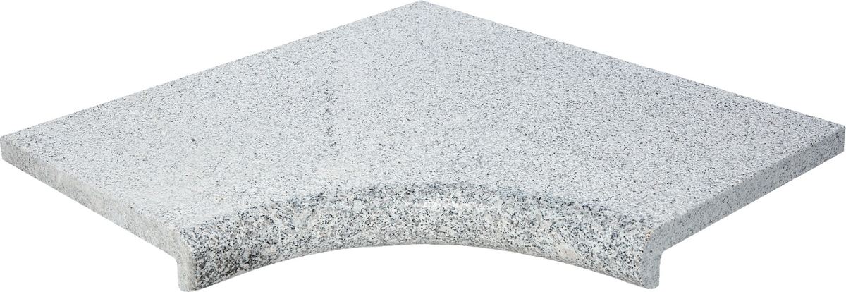 Scandi Roc Napoli randtegel - Baltic Light Grey - Hoek Radius 30