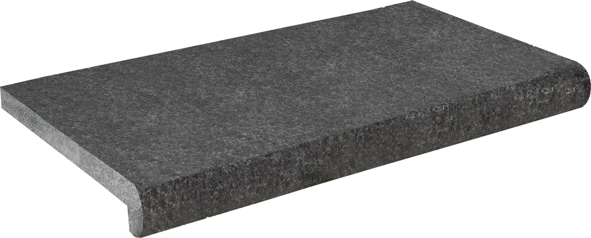 Scandi Roc Napoli randtegel - Mountain Black - Recht