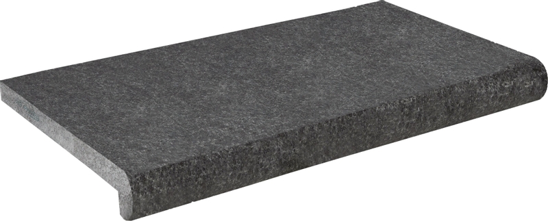 Scandi Roc Napoli randtegel - Mountain Black - Recht