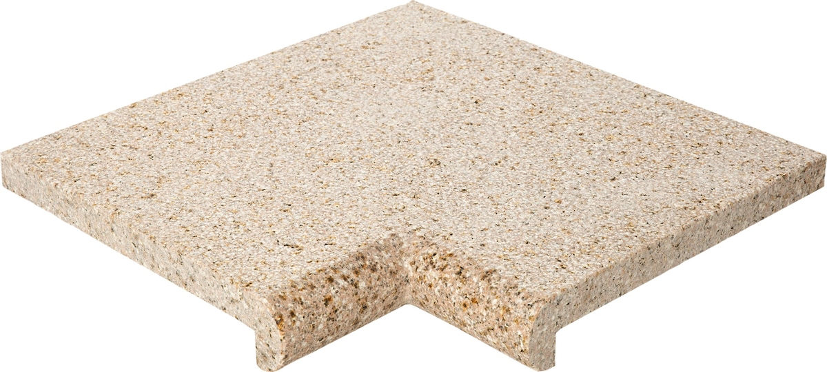 Scandi Roc Napoli randtegel - Soft Sand - Hoek