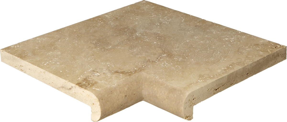 Scandi Roc Napoli randtegel - Golden Brown - Hoek