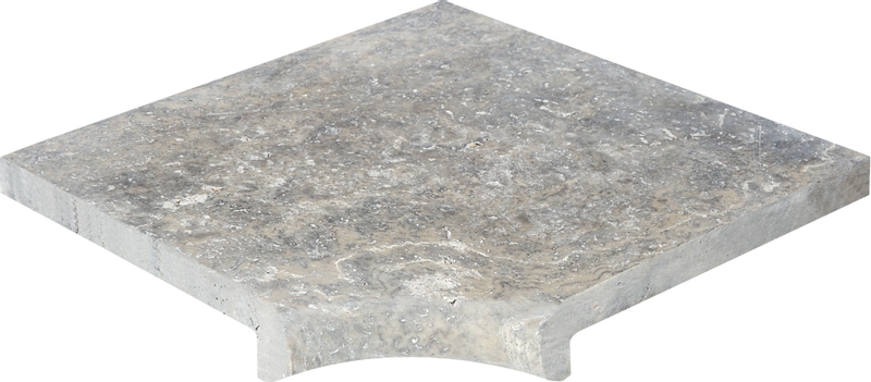 Scandi Roc Napoli randtegel - Shadow Grey - Hoek Radius