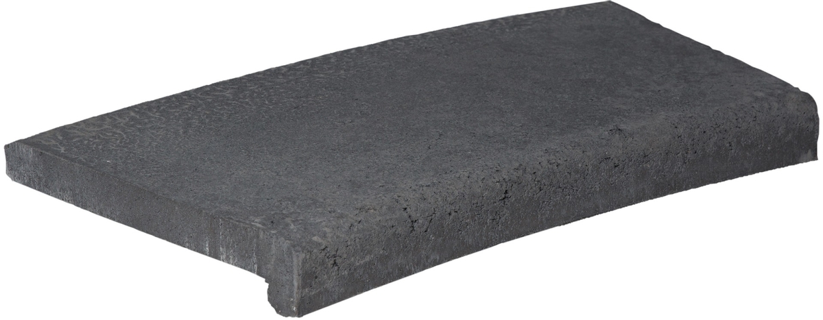 Scandi Roc Athen randtegel - Antracit Black - Radius